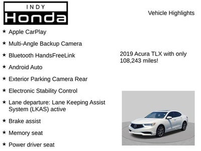 2019 Acura TLX 3.5L V6 SH-AWD