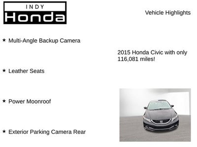 2015 Honda Civic EX-L