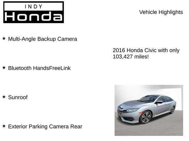 2016 Honda Civic EX-L
