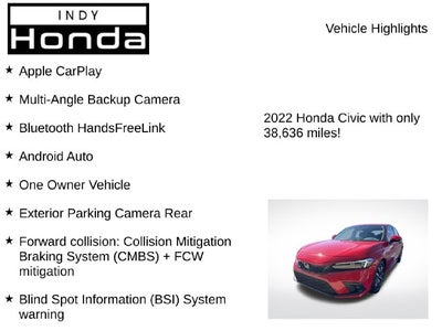 2022 Honda Civic EX-L