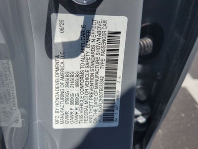 2026 Honda Civic Sport