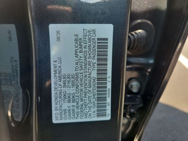2026 Honda Civic Sport