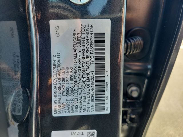 2026 Honda Civic Sport