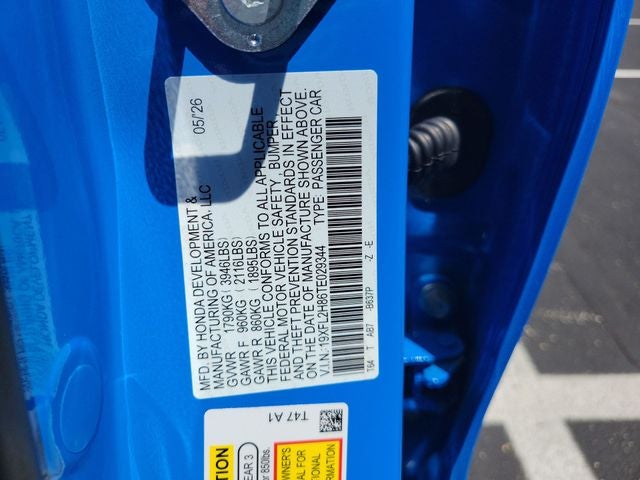 2026 Honda Civic Sport