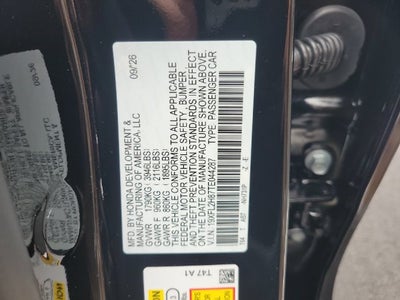 2026 Honda Civic Sport