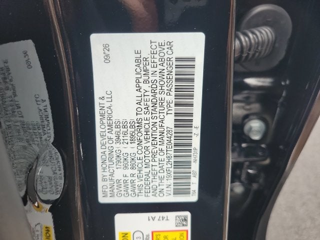 2026 Honda Civic Sport