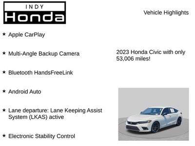 2023 Honda Civic Sport