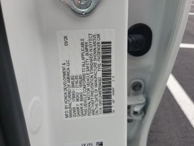 2026 Honda Civic Sport