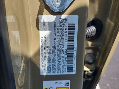 2026 Honda Civic Sport