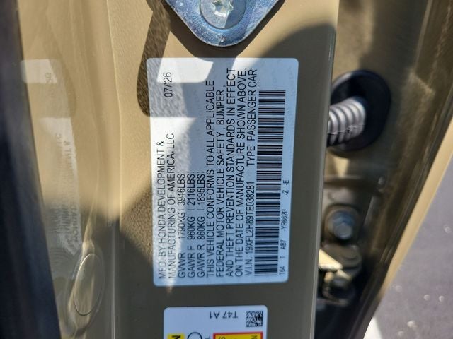 2026 Honda Civic Sport
