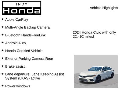 2024 Honda Civic Sport