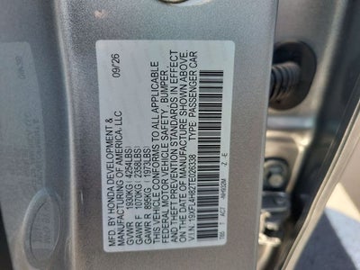 2026 Honda Civic Hybrid Sport