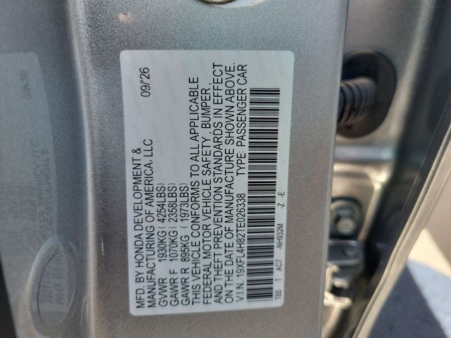 2026 Honda Civic Hybrid Sport