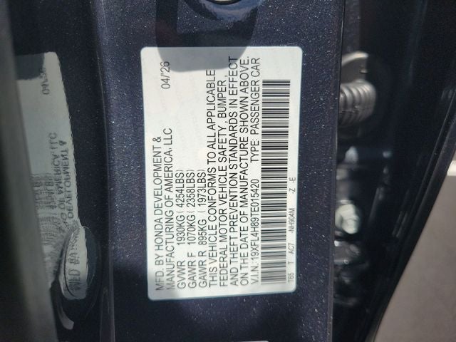2026 Honda Civic Hybrid Sport