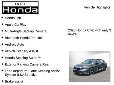 2026 Honda Civic Hybrid Sport