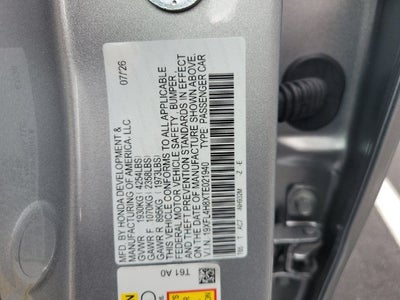 2026 Honda Civic Hybrid Sport