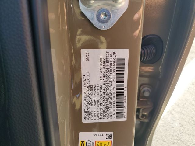 2026 Honda Civic Hybrid Sport Touring