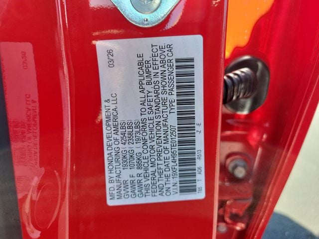 2026 Honda Civic Hybrid Sport Touring