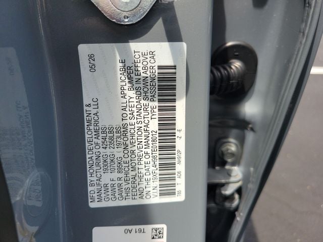 2026 Honda Civic Hybrid Sport Touring