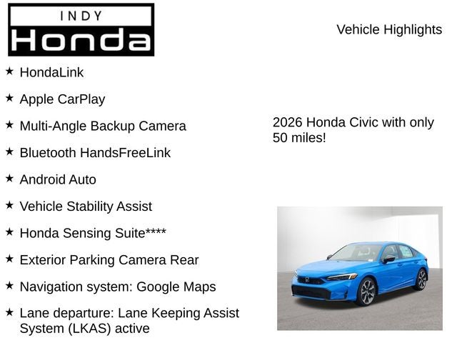 2026 Honda Civic Hybrid Sport Touring