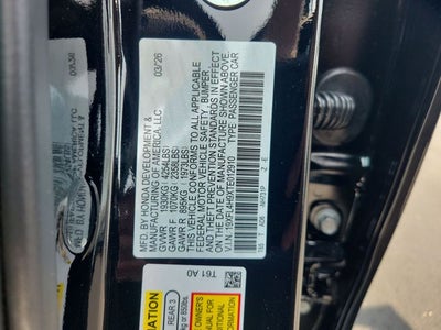 2026 Honda Civic Hybrid Sport Touring