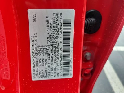 2026 Honda Civic Hybrid Sport Touring