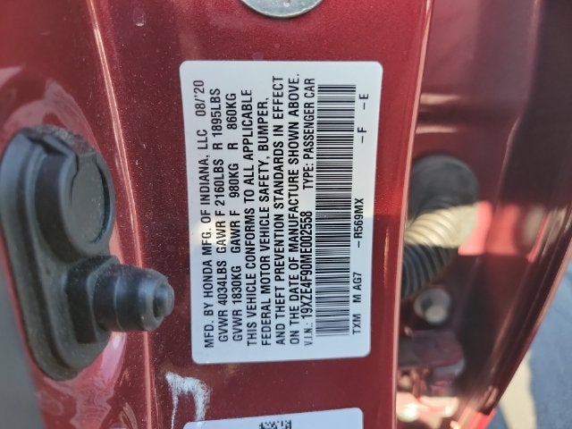 2021 Honda Insight Touring