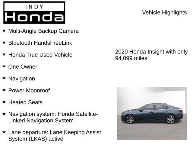 2020 Honda Insight Touring