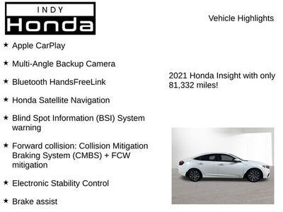 2021 Honda Insight Touring