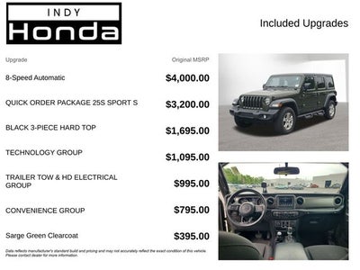 2022 Jeep Wrangler Unlimited Sport S