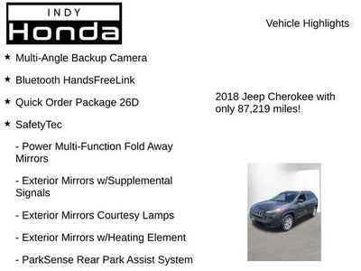 2018 Jeep Cherokee Latitude Plus