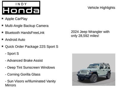 2024 Jeep Wrangler Sport S