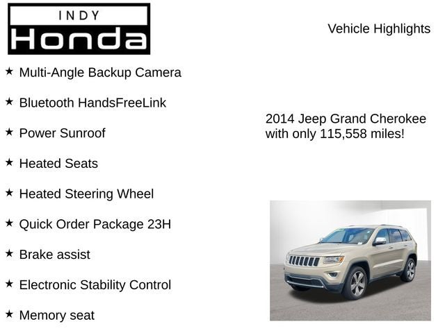2014 Jeep Grand Cherokee Limited