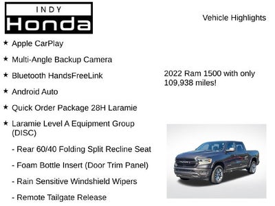 2022 RAM 1500 Laramie