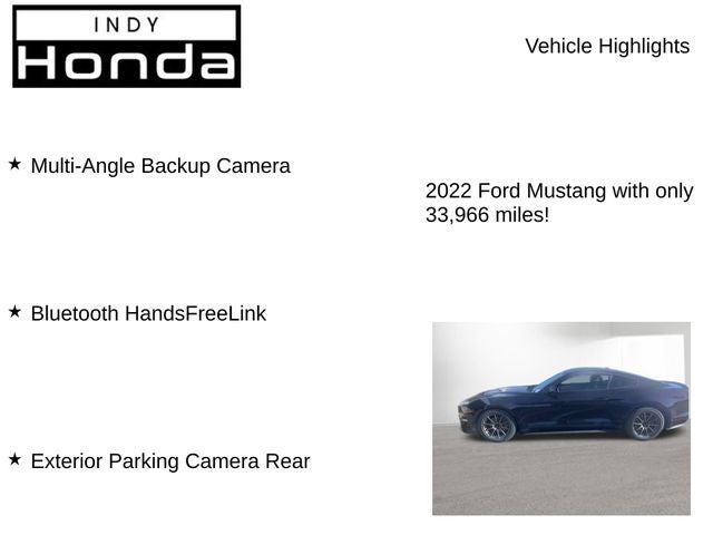 2022 Ford Mustang EcoBoost Premium