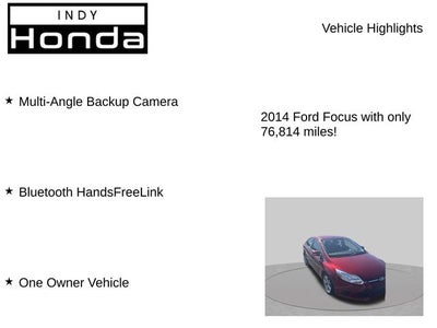 2014 Ford Focus SE