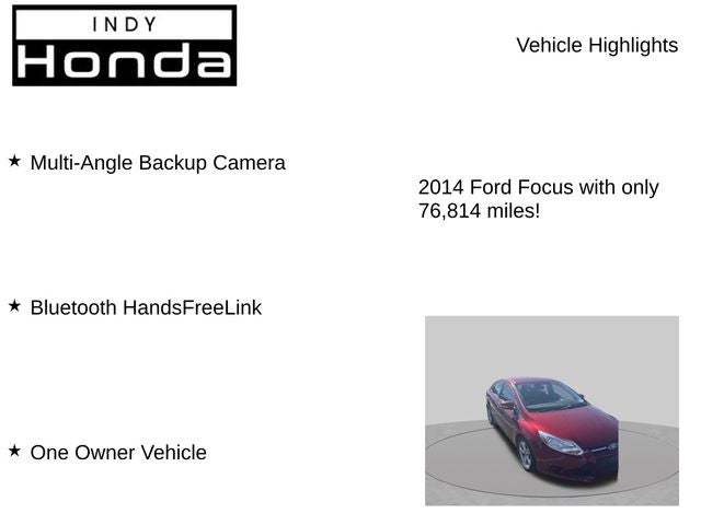 2014 Ford Focus SE