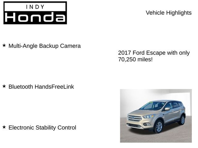 2017 Ford Escape SE