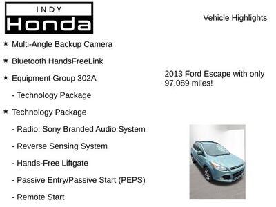 2013 Ford Escape SEL