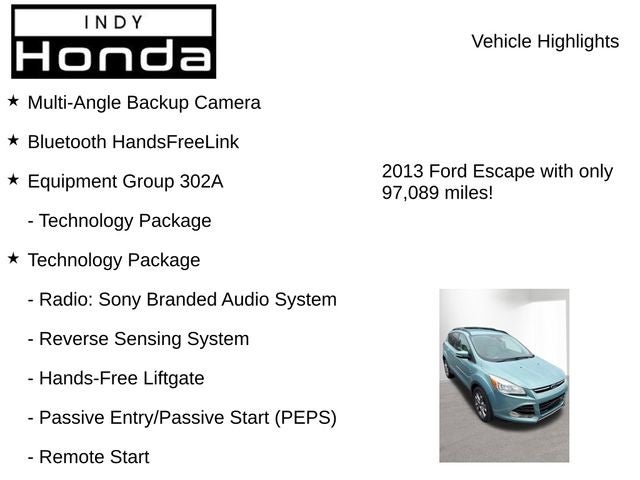2013 Ford Escape SEL