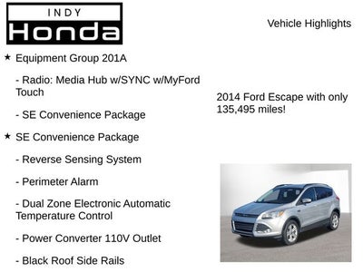 2014 Ford Escape SE