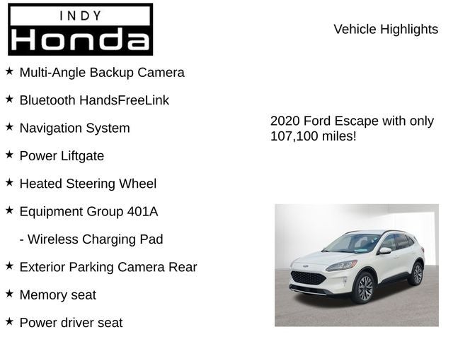 2020 Ford Escape Titanium