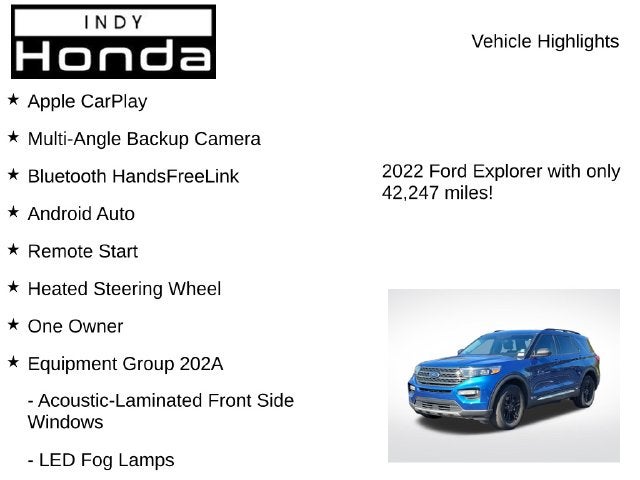 2022 Ford Explorer XLT