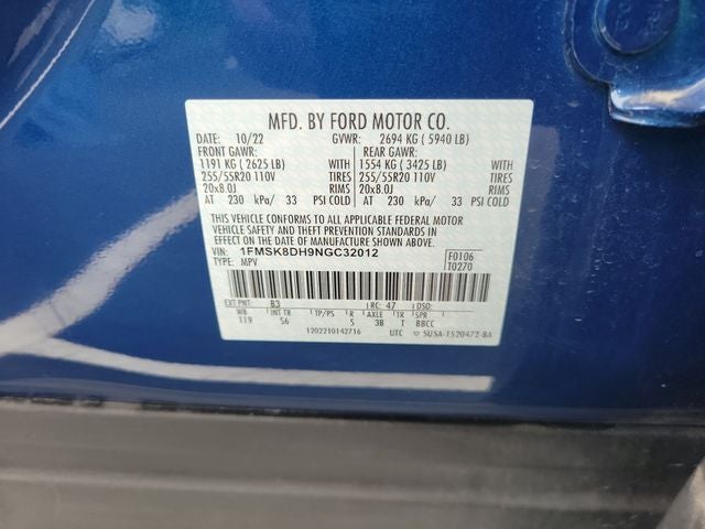 2022 Ford Explorer XLT