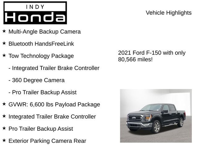 2021 Ford F-150 XLT