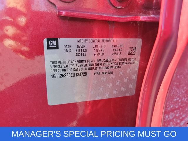 2014 Chevrolet Impala LT 2LT