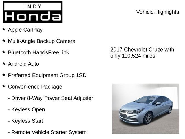 2017 Chevrolet Cruze LT