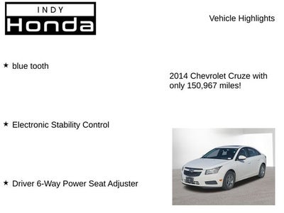 2014 Chevrolet Cruze 1LT