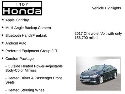 2017 Chevrolet Volt LT