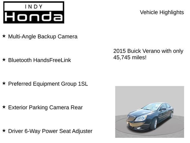 2015 Buick Verano Leather Group